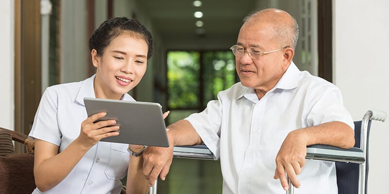 Senior care technology that helps care givers worldwide